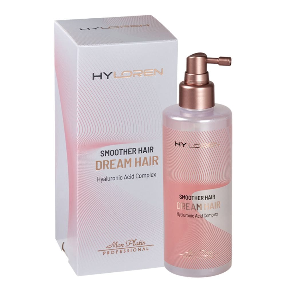 Mon Platin apsauga nuo karščio- HYLOREN „Dream Hair Smoother Hair“ – plaukus glotninantis purškiklis (MP832) (250ml)-min Mon Platin HYLOREN apsauga nuo karščio Dream Hair Smoother Hair plaukus glotninantis purškiklis, MP832, 250ml