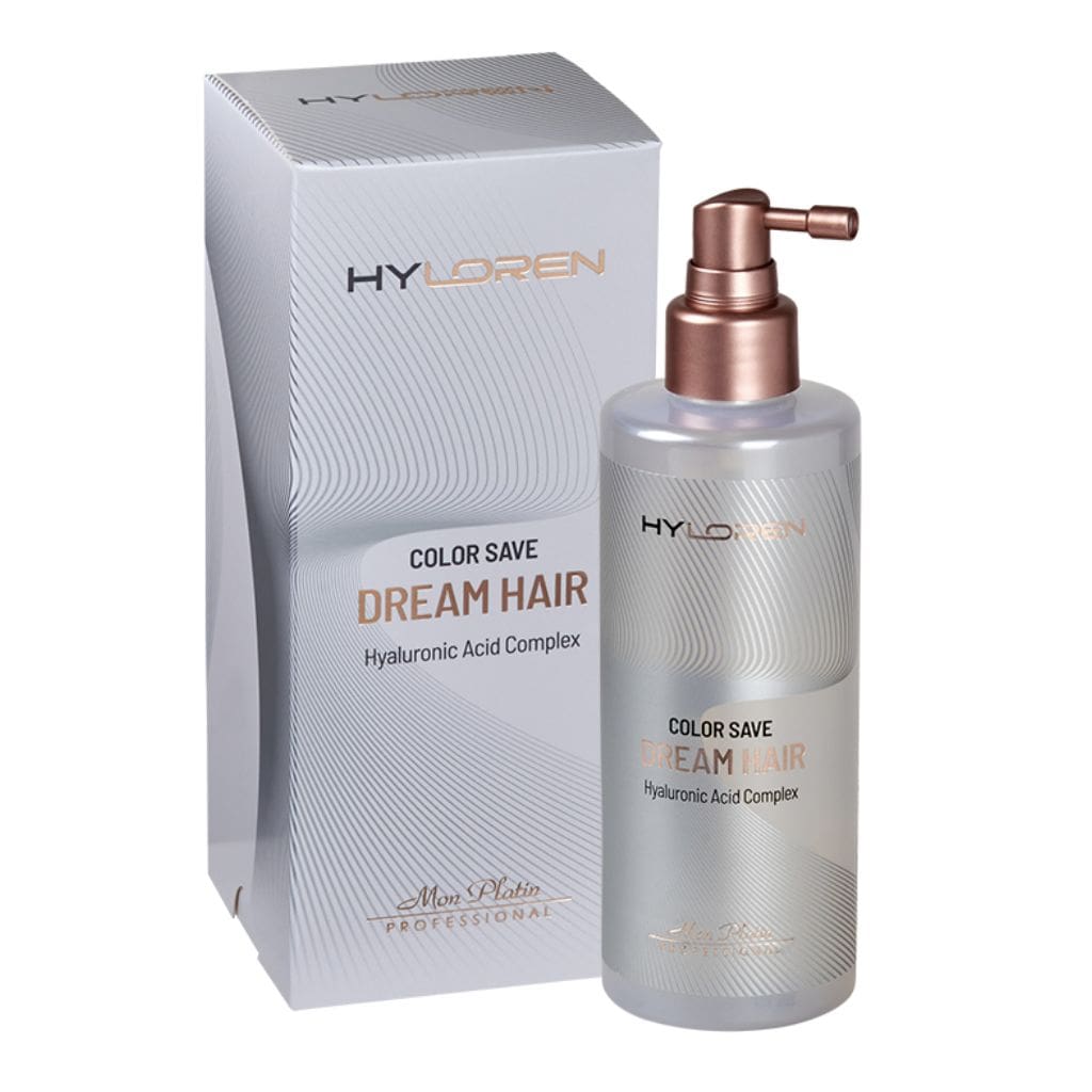 Mon Platin apsauga nuo karščio – HYLOREN „Dream Hair Color Save“ – sausiems ir pažeistiems plaukams skirtas purškiklis MP833, 250ml-min Apsauga nuo karščio