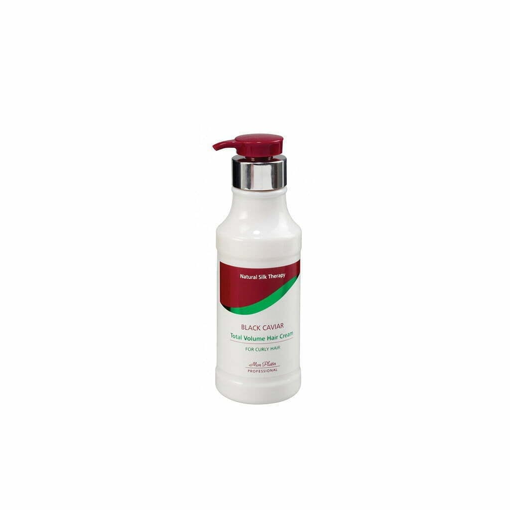 Garbanotų plaukų kremas su juodaisais ikrais 400ml Mon Platin garbanotų plaukų kremas su juodaisais ikrais, (MP742), 400ml