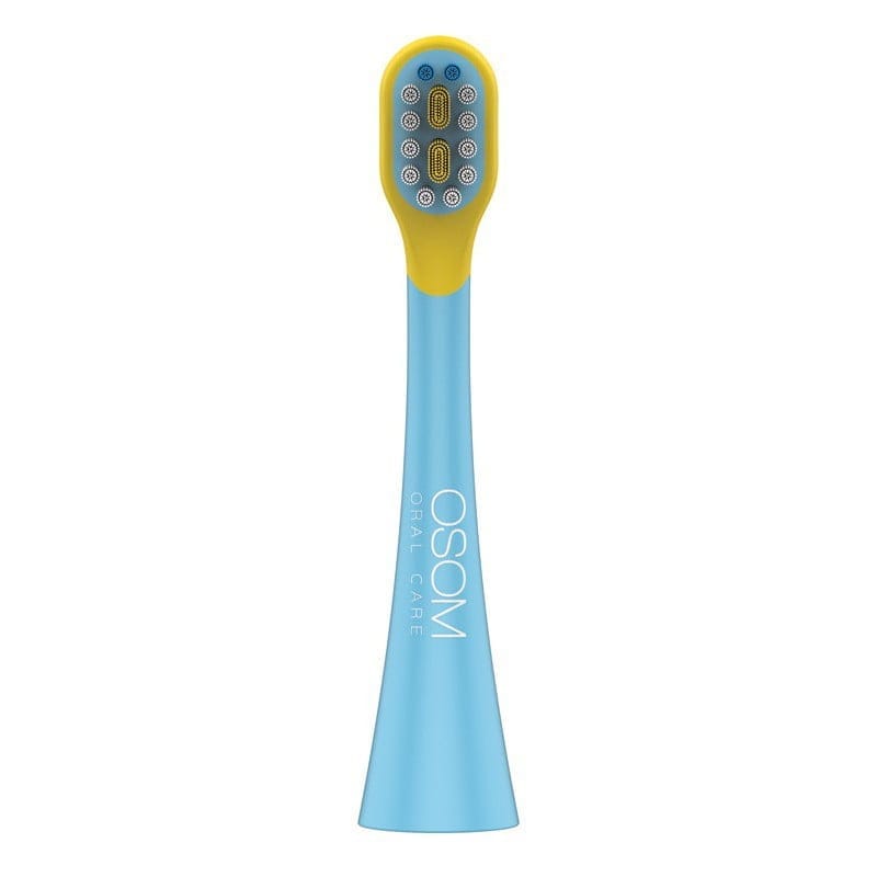 pakaitinis-antgalis-vaikiskam-dantu-sepeteliui-osom-oral-care-kids-k6xblue-osomoralsk6xblue-melynos-spalvos (1) Pakaitinis antgalis vaikiškam dantų šepetėliui OSOM Oral Care Kids K6XBLUE OSOMORALSK6XBLUE, mėlynos spalvos