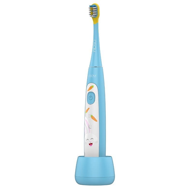 vaikiskas-ikraunamas-elektrinis-dantu-sepetelis-osom-oral-care-kids-sonic-toothbrush-blue-osomoralk6xblue-melynos-spalvos-ipx7 Vaikiškas įkraunamas elektrinis dantų šepetėlis OSOM Oral Care Kids Sonic Toothbrush Blue OSOMORALK6XBLUE, mėlynos spalvos, IPX7