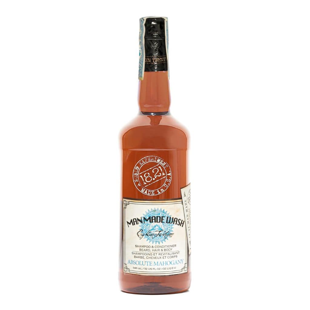 Daugiafunkcė priemonė vyrams 3 in 1_ stiprinamasis šampūnas, kondicionierius ir kūno prausiklis viename 18.21 Man Made Wash Absolute Mahogany WSH32AMN, 950 ml-min 18.21 Man Made daugiafunkcė priemonė vyrams 3in1: stiprinamasis šampūnas, kondicionierius ir kūno prausiklis viename Wash Absolute Mahogany WSH32AMN, 946ml