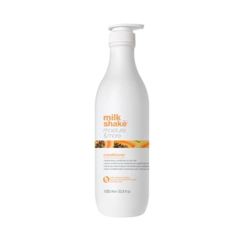 Milk Shake drėkinantis kondicionierius sausiems plaukams MOISTURE AND MORE, 1000ml
