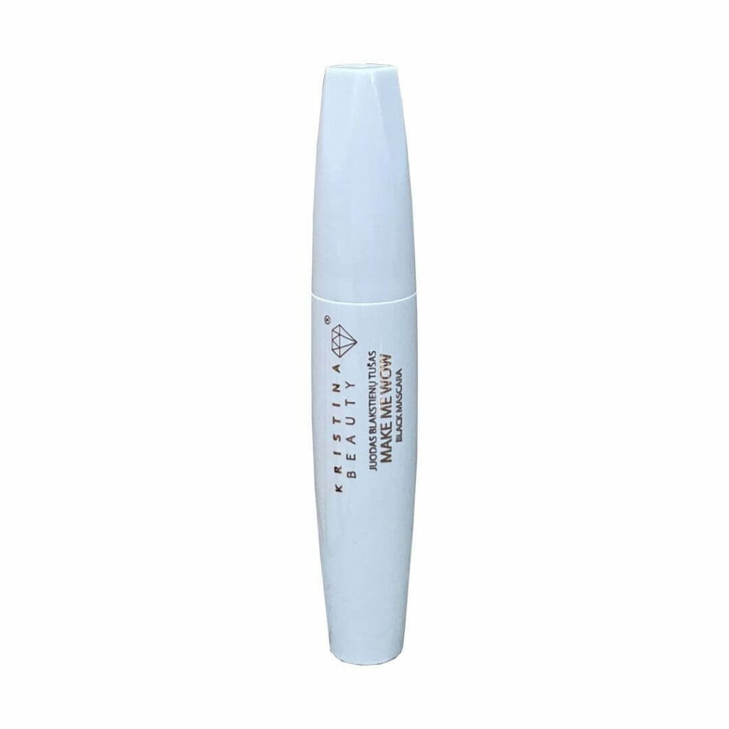 Juodas blakstienų tušas KRISTINA BEAUTY MAKE ME WOW Blakstienų tušas