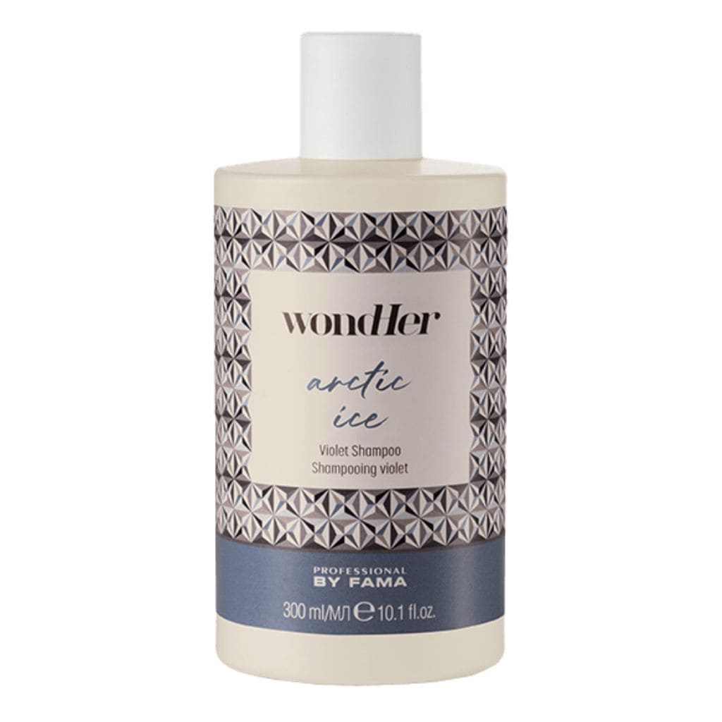 Šampūnas ARCTIC ICE neutralizuojantis geltonus nepageidaujamus tonus, WONDHER 300ml-min WONDHER šampūnas ARCTIC ICE neutralizuojantis geltonus nepageidaujamus tonus, 300ml