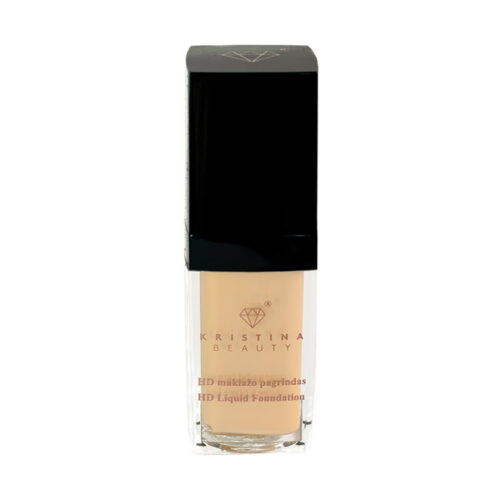 3.10 Honey Gold HD makiažo pagrindas Kristina Beauty Kristina Beauty HD makiažo pagrindas 3.10 Honey Gold, 25ml