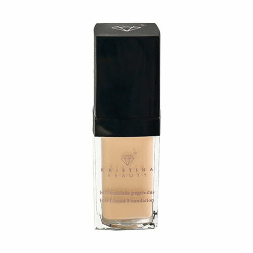 4.10 Ambitious Amber HD makiažo pagrindas Kristina Beauty Kristina Beauty HD makiažo pagrindas 4.10 Ambitious Amber, 25ml