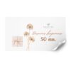 Elektroninis dovanų kuponas 50€ Kristina Beauty Elektroninis dovanų kuponas 50€ Kristina Beauty