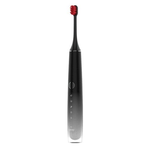 Įkraunamas elektrinis, garsinis dantų šepetėlis OSOM Oral Care Sonic Toothbrush Black OSOMORALT40BL, su veido valymo/masažavimo antgaliu Įkraunamas elektrinis, garsinis dantų šepetėlis OSOM Oral Care Sonic Toothbrush Black OSOMORALT40BL, su veido valymo/masažavimo antgaliu