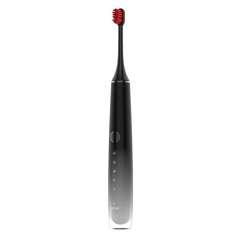 Įkraunamas elektrinis, garsinis dantų šepetėlis OSOM Oral Care Sonic Toothbrush Black OSOMORALT40BL, su veido valymo/masažavimo antgaliu Įkraunamas elektrinis, garsinis dantų šepetėlis OSOM Oral Care Sonic Toothbrush Black OSOMORALT40BL, su veido valymo/masažavimo antgaliu