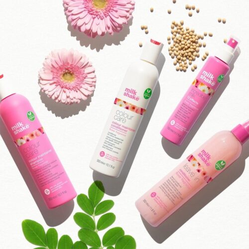 milk shake pink Milk Shake drėkinamasis šampūnas dažytiems plaukams COLOUR MAINTAINER SHAMPOO, FLOWER FRAGRANCE, 300 ml