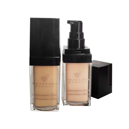 Kristina Beauty makiažo pagrindas - SPF25 2.10 Natural Beige, 25ml