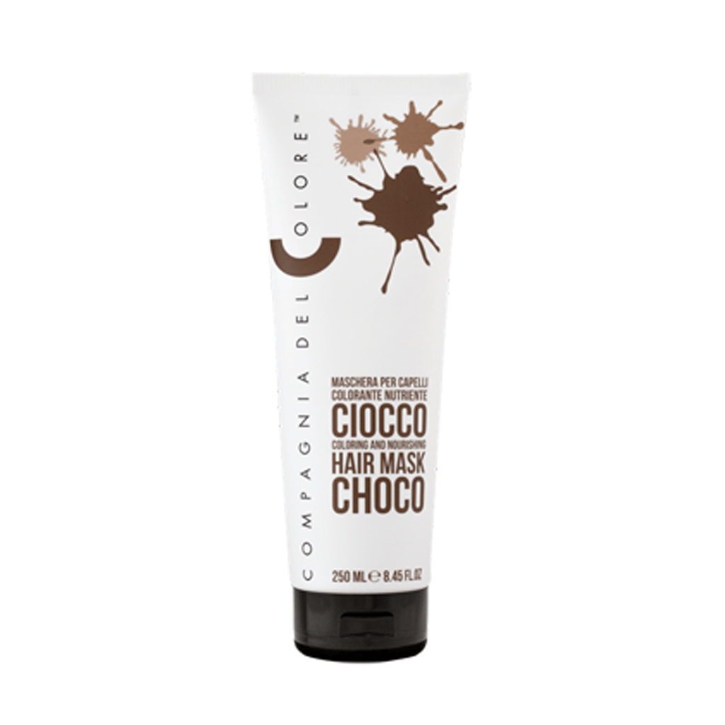 Compagnia Del Colore rudos spalvos dažanti ir maitinamoji kaukė- CIOCCO (250ml)