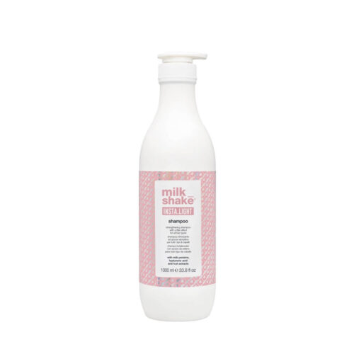 Milk Shake stiprinamasis šampūnas su užpildo efektu visų tipų plaukams INSTA.LIGHT SHAMPOO, 1000ml