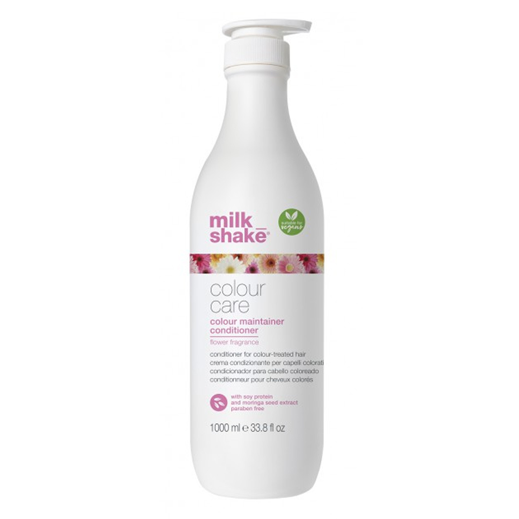 Milk Shake kondicionierius dažytiems plaukams COLOUR MAINTAINER CONDITIONER, FLOWER FRAGRANCE, 1000 ml Milk Shake kondicionierius dažytiems plaukams COLOUR MAINTAINER CONDITIONER, FLOWER FRAGRANCE, 1000 ml