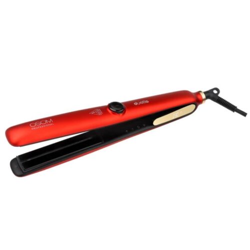 OSOM Professional plaukų tiesintuvas Duetto Automatic Steam & Infrared Hair Straightener Red OSOMP089RED, su garų ir infraredo funkcijomis, raudonos spalvos (2)-min OSOM Professional plaukų tiesintuvas Duetto Automatic Steam & Infrared Hair Straightener Red OSOMP089RED, su garų ir infraredo funkcijomis, raudonos spalvos