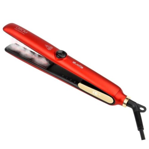OSOM Professional plaukų tiesintuvas Duetto Automatic Steam & Infrared Hair Straightener Red OSOMP089RED, su garų ir infraredo funkcijomis, raudonos spalvos (5)-min OSOM Professional plaukų tiesintuvas Duetto Automatic Steam & Infrared Hair Straightener Red OSOMP089RED, su garų ir infraredo funkcijomis, raudonos spalvos