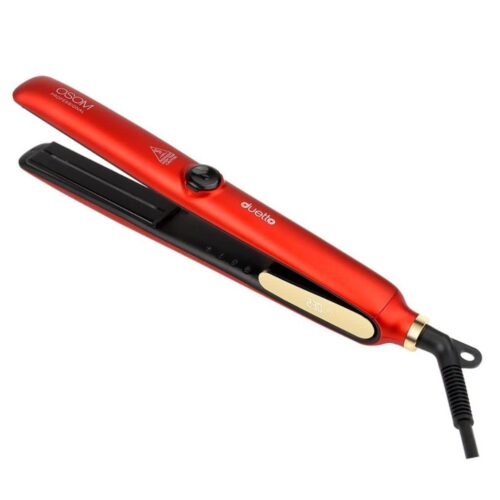 OSOM Professional plaukų tiesintuvas Duetto Automatic Steam & Infrared Hair Straightener Red OSOMP089RED, su garų ir infraredo funkcijomis, raudonos spalvos-min OSOM Professional plaukų tiesintuvas Duetto Automatic Steam & Infrared Hair Straightener Red OSOMP089RED, su garų ir infraredo funkcijomis, raudonos spalvos