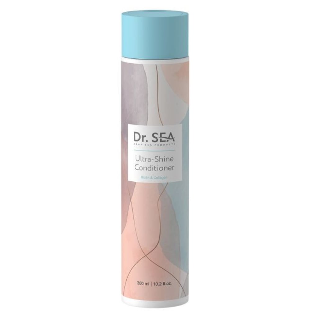 DR. SEA kondicionierius suteikiantis žvilgesio, Biotinas ir kolagenas, 300ml-min DR. SEA kondicionierius suteikiantis žvilgesio, su biotinu ir kolagenu, 300ml