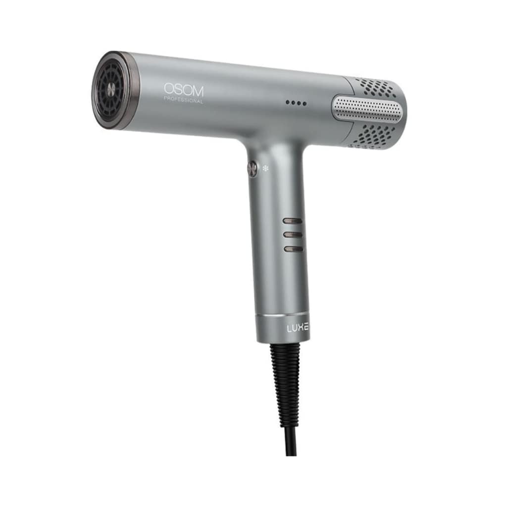 OSOM Professional plaukų džiovintuvas LUXE BLDC High Speed Hair Dryer OSOMPF08GB, 1500W, mėlsvai pilkos spalvos-min OSOM Professional plaukų džiovintuvas LUXE BLDC High Speed Hair Dryer OSOMPF08GB, 1500W, mėlsvai pilkos spalvos