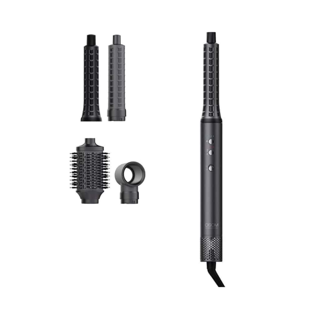 OSOM Professional plaukų džiovintuvas-formuotuvas HERO 1 Multi-Styler OSOMHAB29, komplektacijoje 4 antgaliai, 1300W-min OSOM Professional plaukų džiovintuvas-formuotuvas HERO 1 Multi-Styler OSOMHAB29, komplektacijoje 4 antgaliai, 1300W