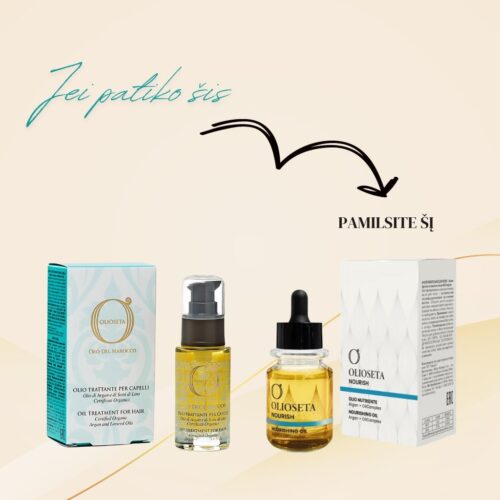 Olioseta maitinantis aliejus Nourish, 30ml
