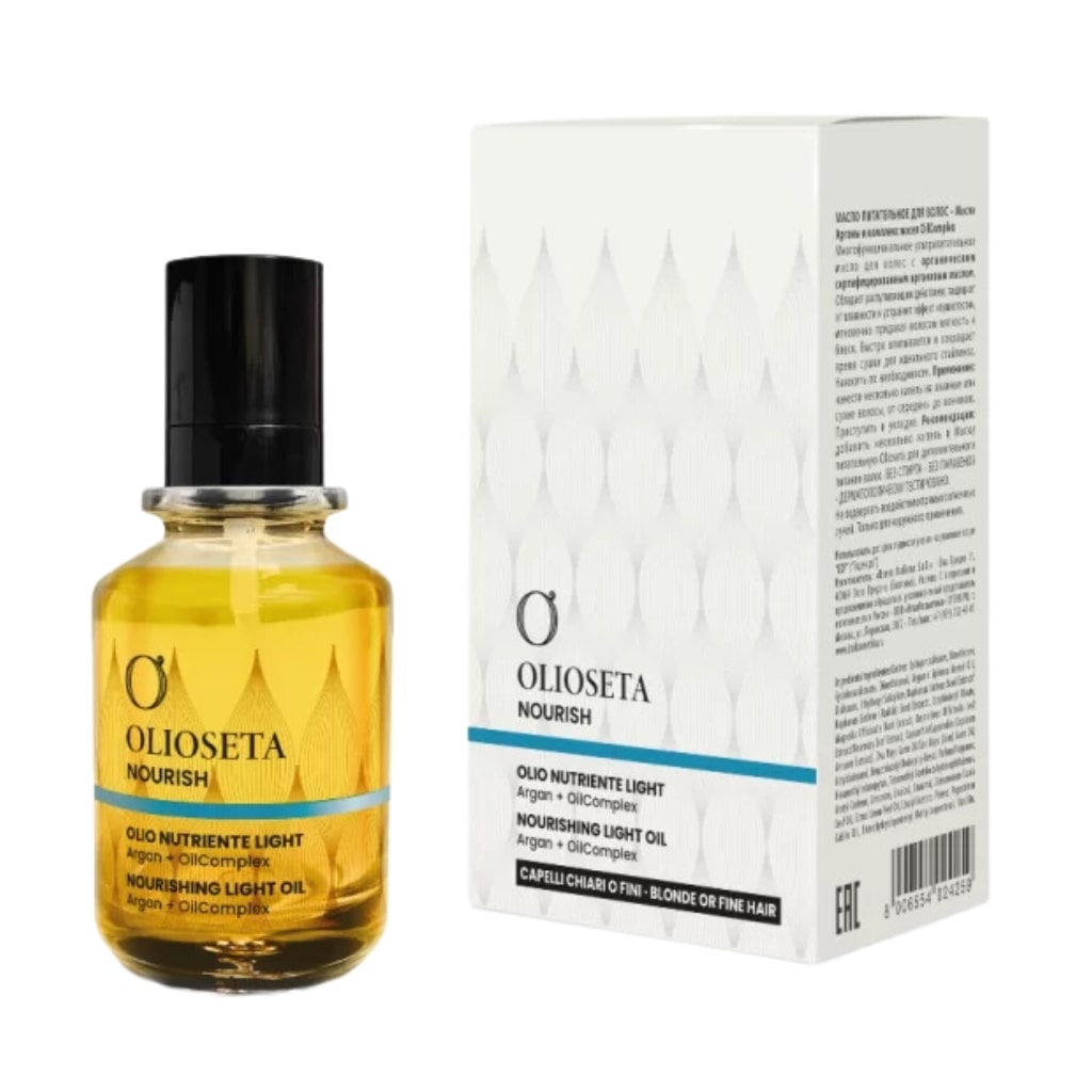 Olioseta maitinantis lengvas aliejus Nourish, 100ml