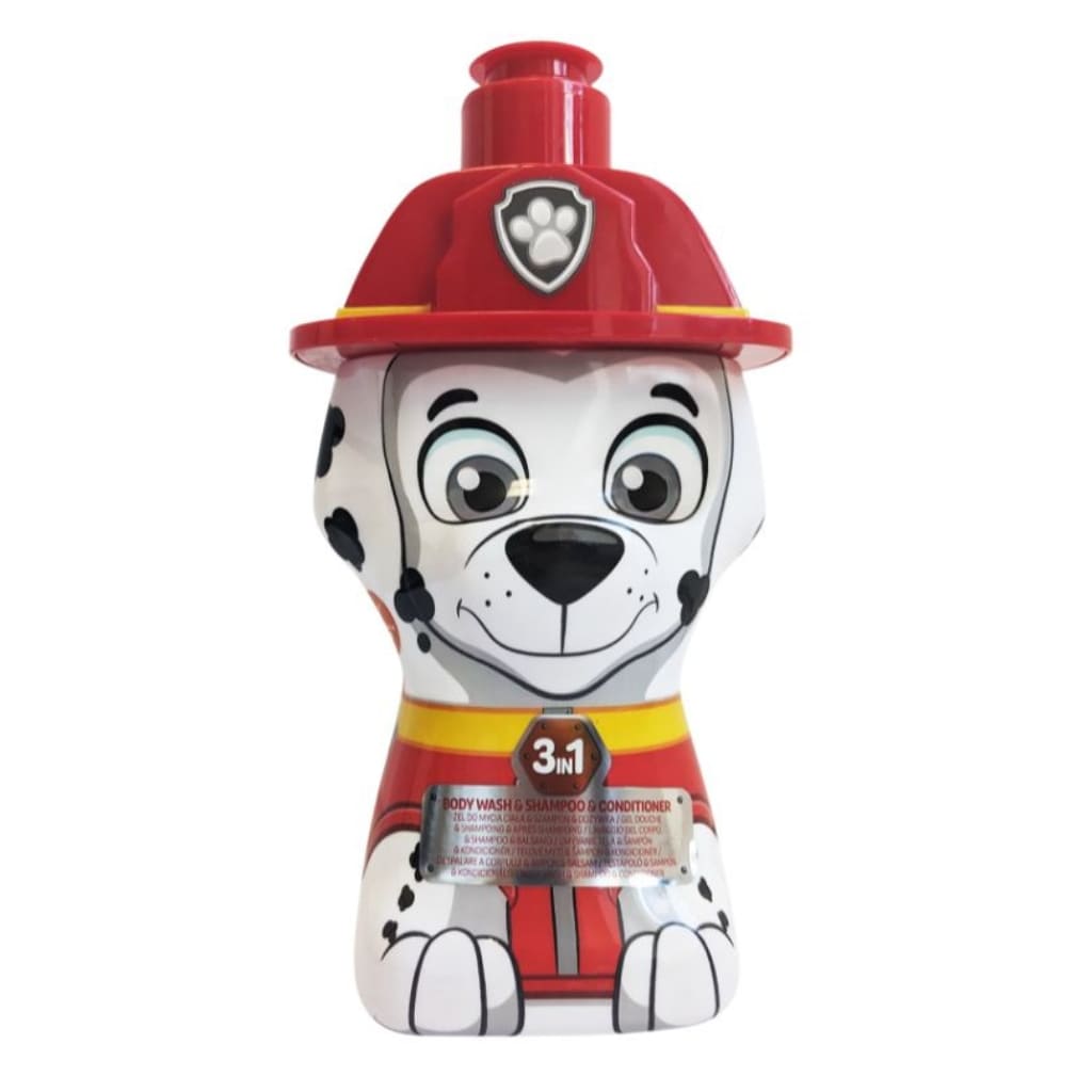 PAW PATROL dušo želė ir šampūnas su kondicionieriumi 3in1 Marshall 3D, 400ml-min PAW PATROL dušo želė ir šampūnas su kondicionieriumi 3in1 Marshall 3D, 400ml