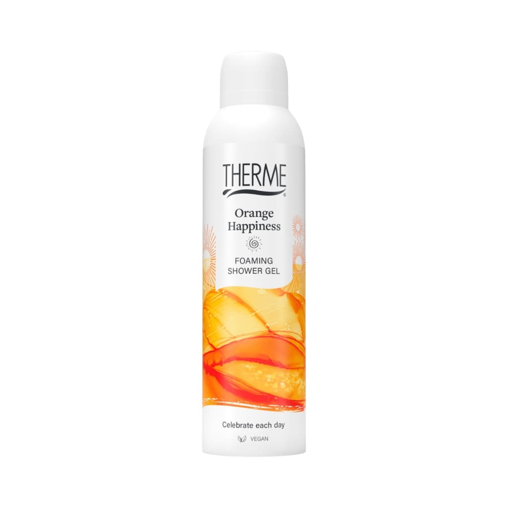 THERME dušo putos ORANGE HAPPINESS, 200ml-min THERME dušo putos ORANGE HAPPINESS, 200ml