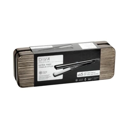 Diva Pro Styling plaukų tiesintuvas Ultra Fast Platinum Titanium Styler