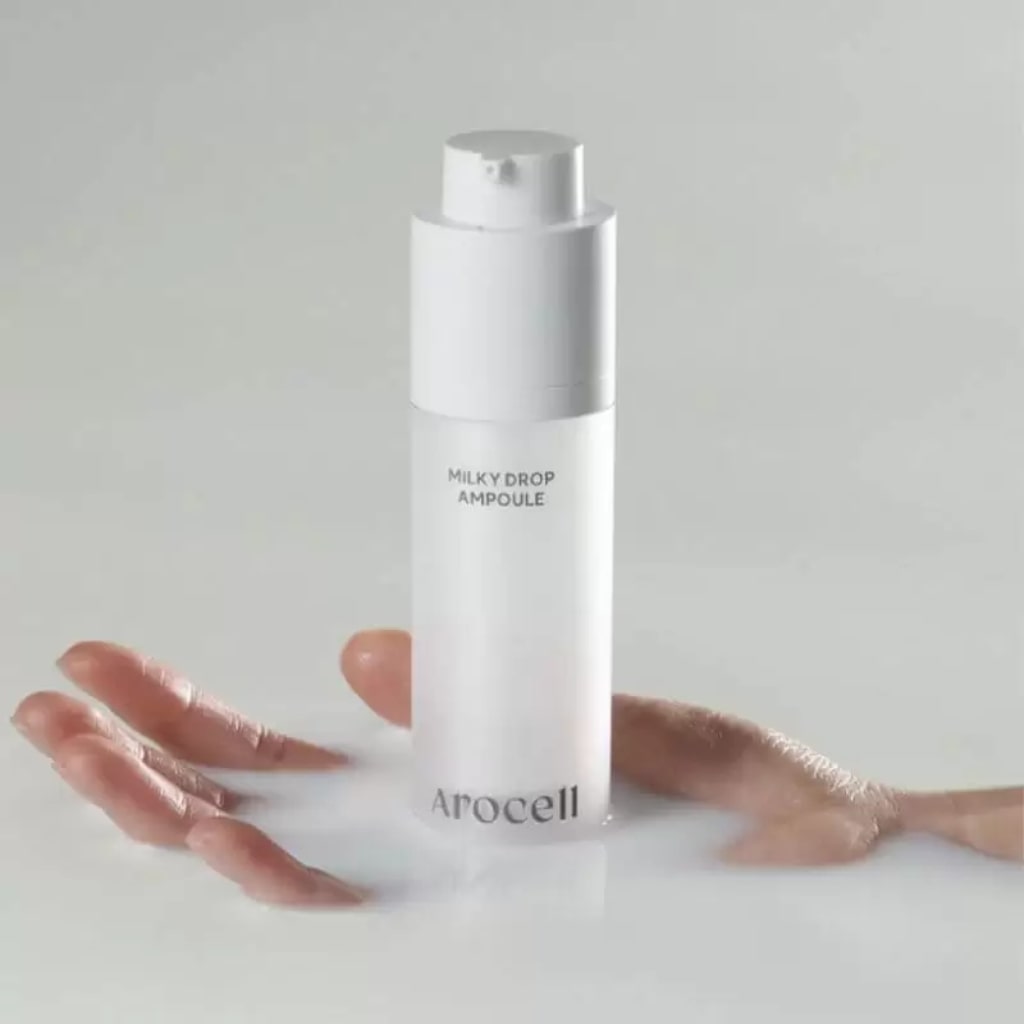 Arocell veido ampulė Milky Drop Ampoule, 30ml (2)-min Arocell veido ampulė Milky Drop Ampoule, 30ml