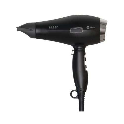 OSOM Professional plaukų džiovintuvas Matte Black Hair Dryer OSOM6612BLDCHD, matinis, juodos spalvos, elektroninis variklis, 1935-2300W-min OSOM Professional plaukų džiovintuvas Matte Black Hair Dryer OSOM6612BLDCHD, matinis, juodos spalvos, elektroninis variklis, 1935-2300W