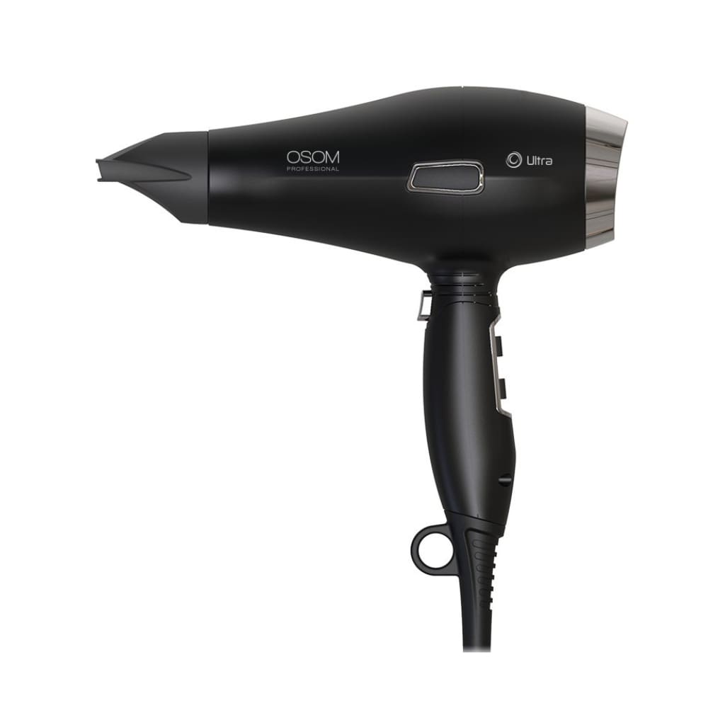 OSOM Professional plaukų džiovintuvas Matte Black Hair Dryer OSOM6612BLDCHD, matinis, juodos spalvos, elektroninis variklis, 1935-2300W-min OSOM Professional plaukų džiovintuvas Matte Black Hair Dryer OSOM6612BLDCHD, matinis, juodos spalvos, elektroninis variklis, 1935-2300W