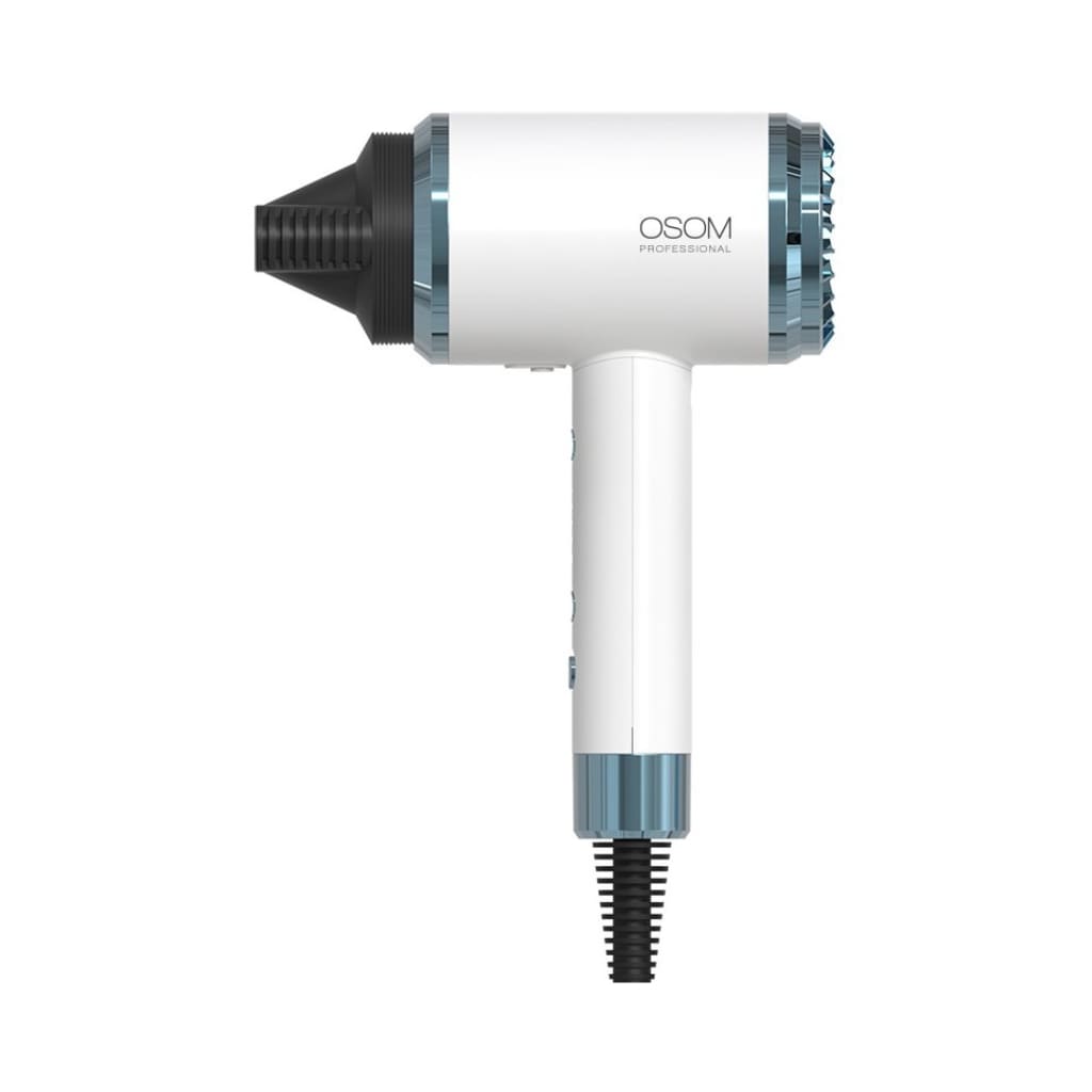 OSOM Professional plaukų džiovintuvas White Hair Dryer OSOM6800WHHD, baltos spalvos, 1800W-min OSOM Professional plaukų džiovintuvas White Hair Dryer OSOM6800WHHD, baltos spalvos, 1800W