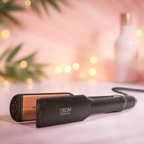 OSOM Professional plaukų tiesintuvas Infrared Hair Straightener OSOMP861BL, su infraraudonaisiais spinduliais, juodos spalvos, 44mm (5)-min OSOM Professional plaukų tiesintuvas Infrared Hair Straightener OSOMP861BL, su infraraudonaisiais spinduliais, juodos spalvos, 44mm
