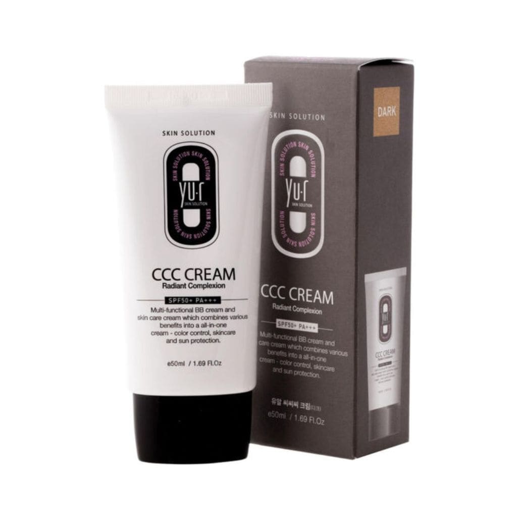 YU.R korekcinis veido kremas CCC Cream SPF50+ PA+++, Dark, 50ml YU.R korekcinis veido kremas CCC Cream SPF50+ PA+++, Dark, 50ml