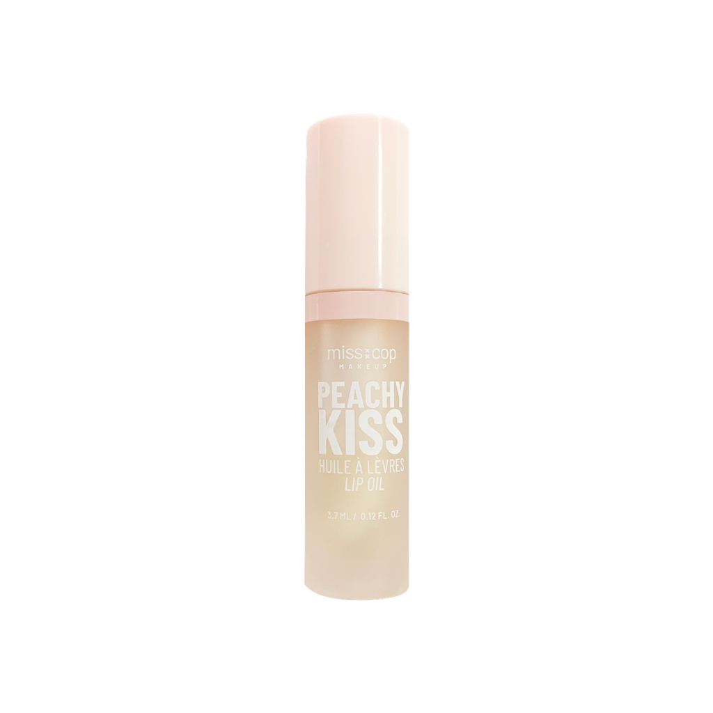 Miss Cop lūpų aliejus Lip Oil - Peachy Kiss, keičiantis spalvą Miss Cop lūpų aliejus Lip Oil - Peachy Kiss, keičiantis spalvą