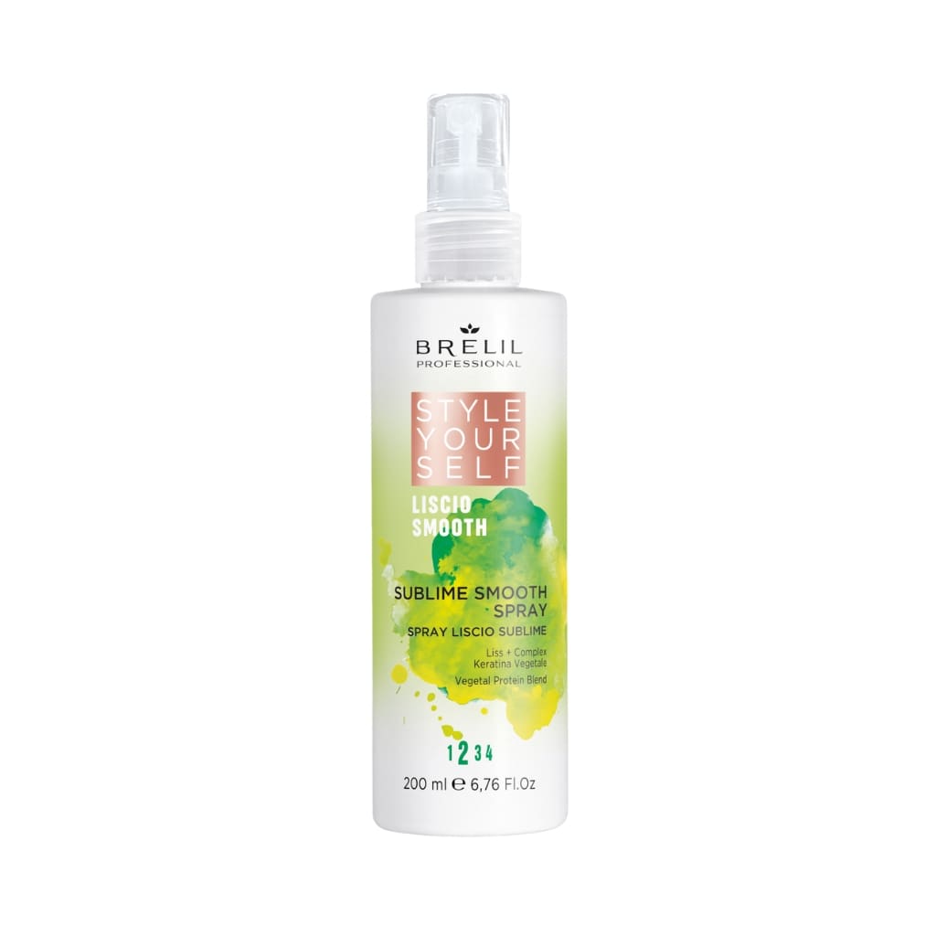 BRELIL purškiklis glotninantis plaukus STYLE YOURSELF SUBLIME SMOOTH SPRAY, 200ml-min BRELIL purškiklis glotninantis plaukus STYLE YOURSELF SUBLIME SMOOTH SPRAY, 200ml