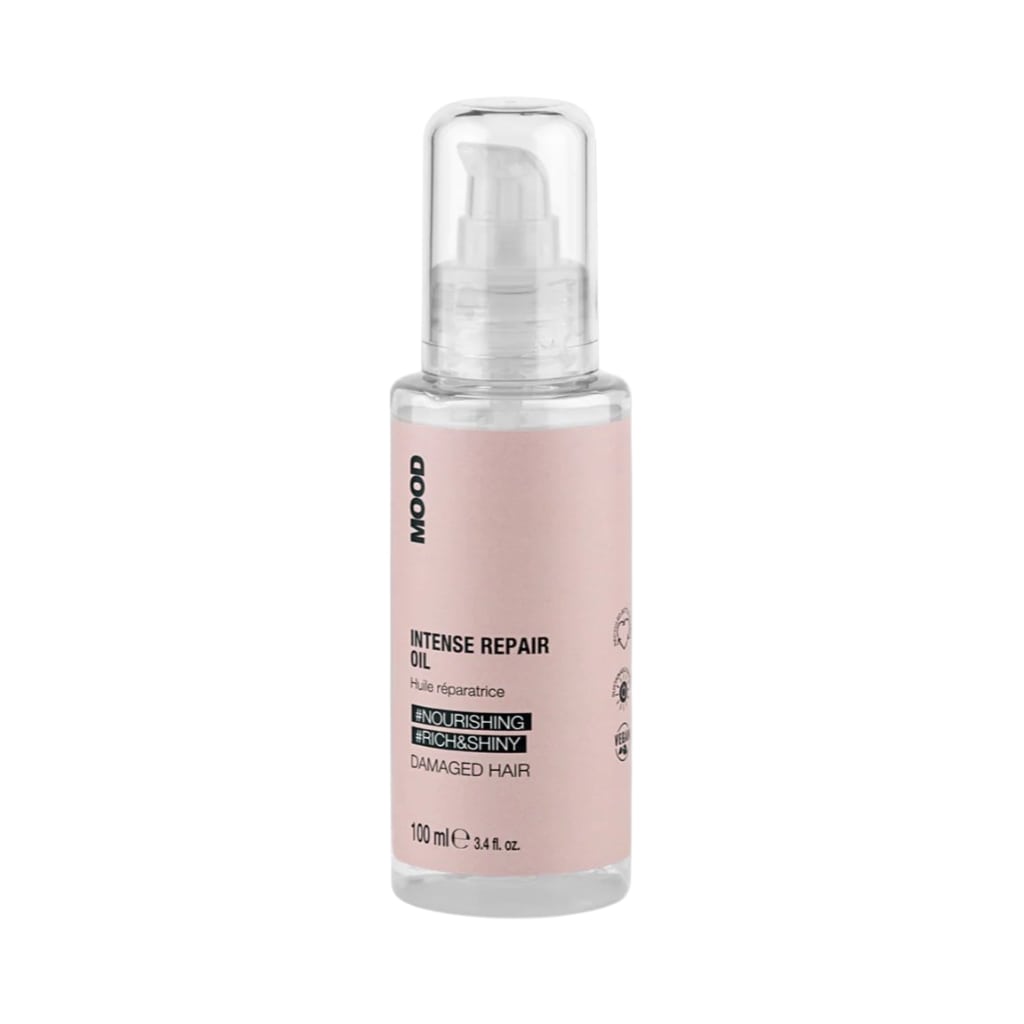 MOOD INTENSE REPAIR intensyviai atkuriantis aliejus pažeistiems plaukams, 100ml
