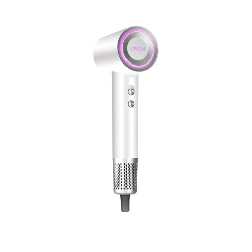 OSOM Professional plaukų džiovintuvas Aurora BLDC Hair Dryer OSOMAURORAWH, baltos spalvos, 1800 W (1) OSOM Professional plaukų džiovintuvas Aurora BLDC Hair Dryer OSOMAURORAWH, baltos spalvos, 1800 W