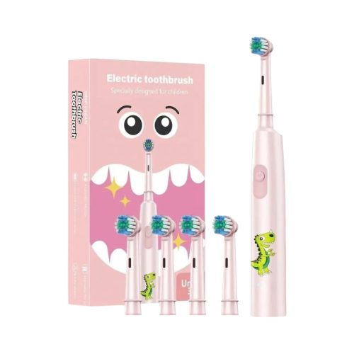 Vaikiškas elektrinis dantų šepetėlis OSOM Oral Care Kids Electric Toothbrush SC2002BLUE, mėlynos spalvos (1) Vaikiškas elektrinis dantų šepetėlis OSOM Oral Care Kids Electric Toothbrush SC2002PINK, rožinės spalvos