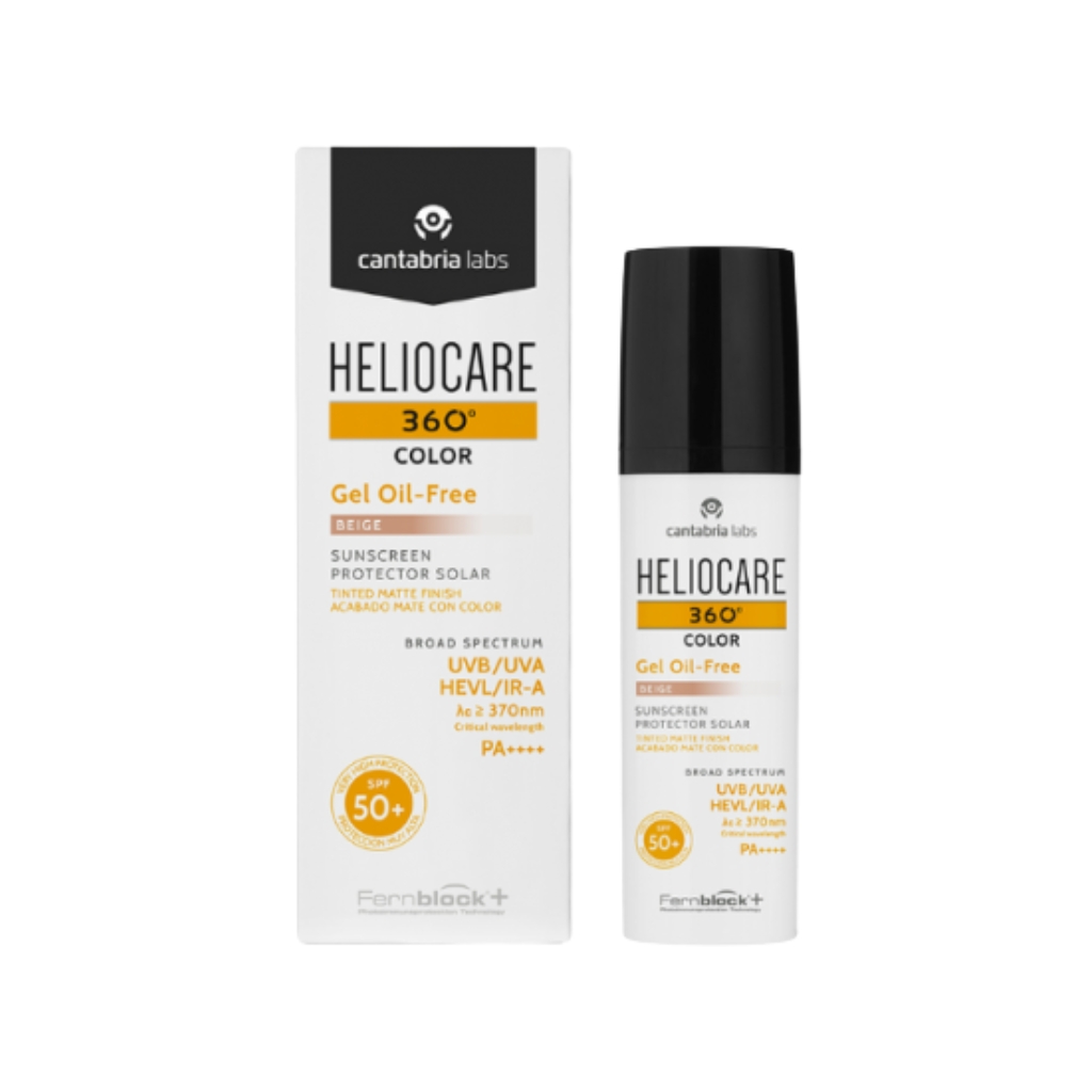 HELIOCARE 360º apsauginis gelis color oil-free SPF50+ beige, 50ml