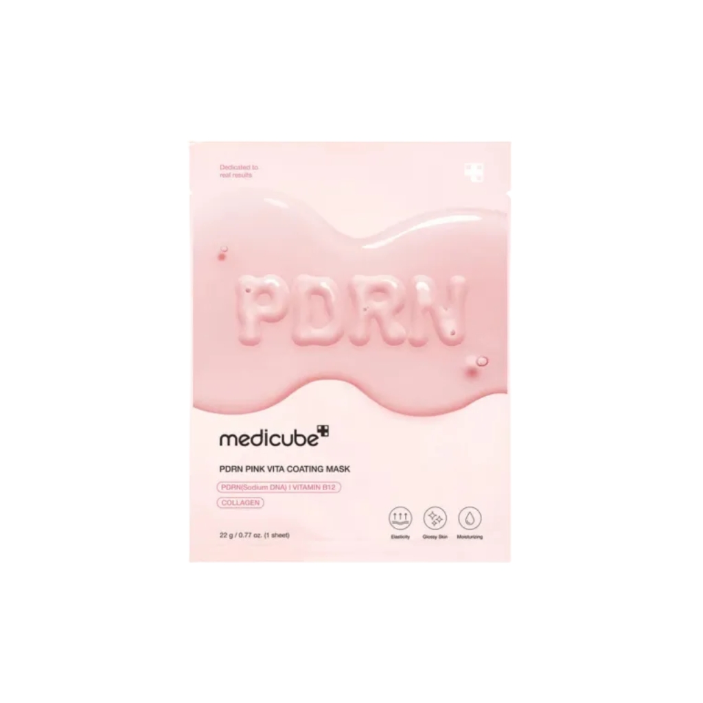 Medicube veido kaukė DRN Pink Vita Coating Mask, 22g