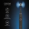 OSOM Oral Care Sonic Electric Įkraunamas, elektrinis, garsinis dantų šepetėlis Toothbrush Black OSOMORALV10BL, juodos spalvos OSOM Oral Care Sonic Electric Įkraunamas, elektrinis, garsinis dantų šepetėlis Toothbrush Black OSOMORALV10BL, juodos spalvos