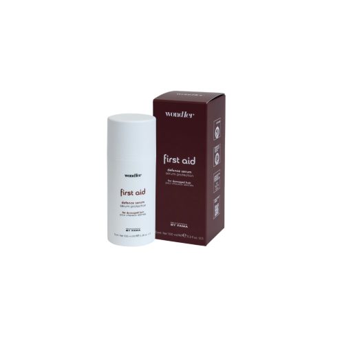 WondHer apsauginė paliekamoji priemonė ypatingai pažeistų plaukų priežiūrai FIRST AID DEFENCE, 100ml