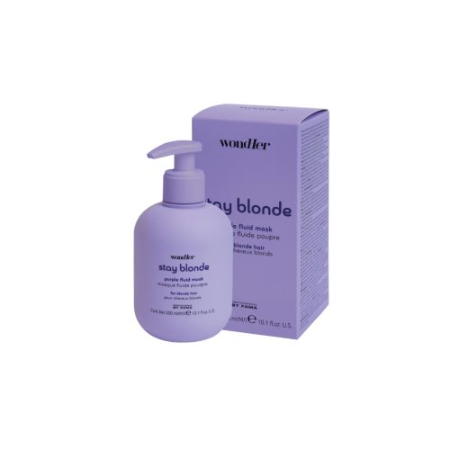 WondHer drėkinanti ir neutralizuojanti šiltus tonus plaukų kaukė BLONDE PURPLE, 300ml WondHer drėkinanti ir neutralizuojanti šiltus tonus plaukų kaukė BLONDE PURPLE, 300ml