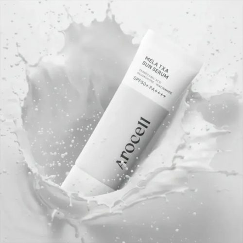 Arocell apsauginis veido serumas nuo saulės Mela TXA Sun Serum  (SPF50+ PA++++), 40ml