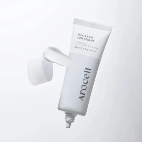 Arocell apsauginis veido serumas nuo saulės Mela TXA Sun Serum  (SPF50+ PA++++), 40ml