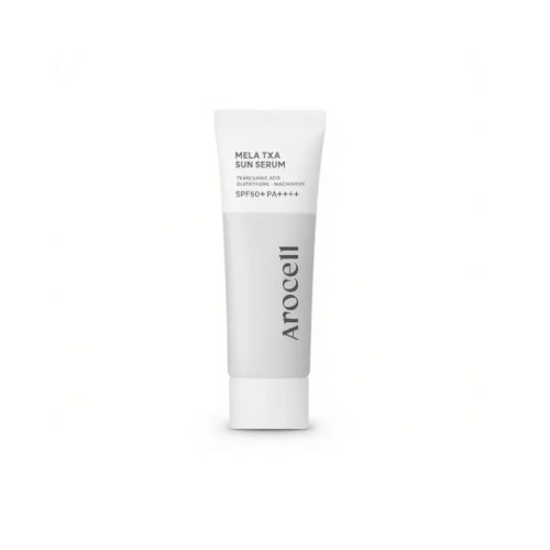 Arocell apsauginis veido serumas nuo saulės Mela TXA Sun Serum  (SPF50+ PA++++), 40ml