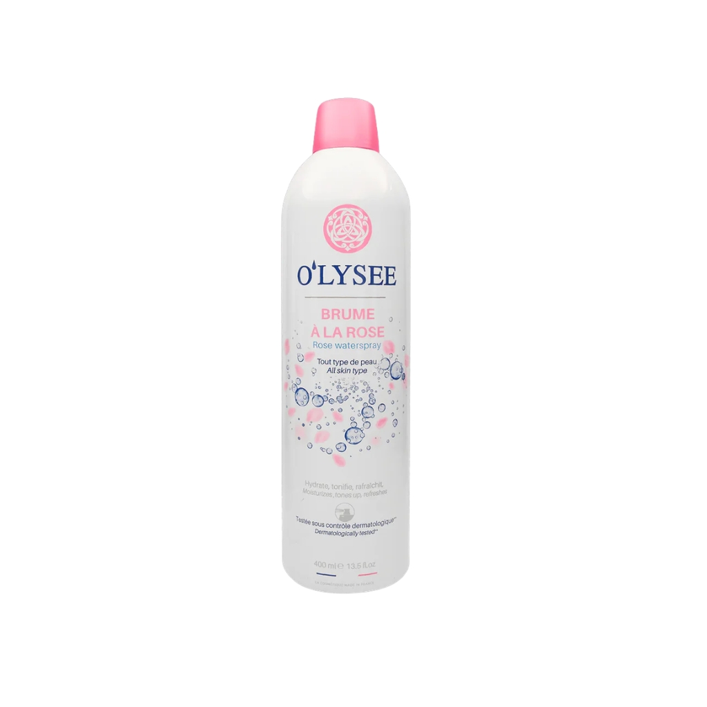 O'LYSEE Rose Waterspray - purškiamas vanduo veidui ir kūnui, 400ml O'LYSEE Rose Waterspray - purškiamas vanduo veidui ir kūnui, 400ml